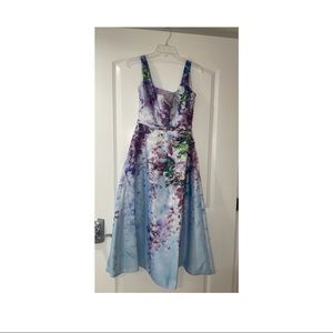 Marchesa Notte Lt Blue dress